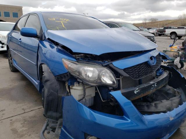 TOYOTA COROLLA BA 2009 with VIN 1NXBU40EX9Z024422 - Photo from auction