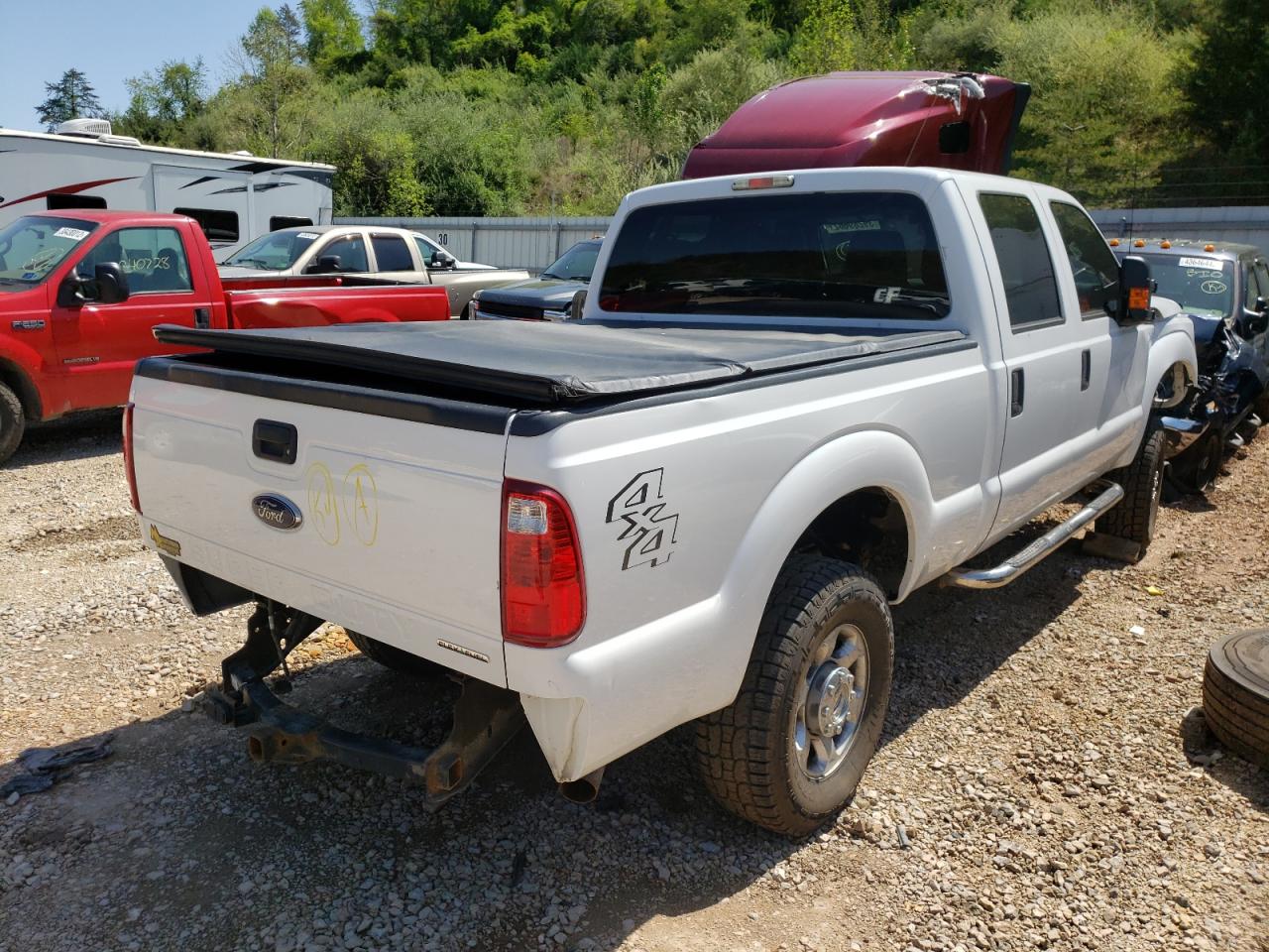 Photo 4 from auction – 2014 FORD F250 SUPER with VIN 1FT7W2B62EEB08446