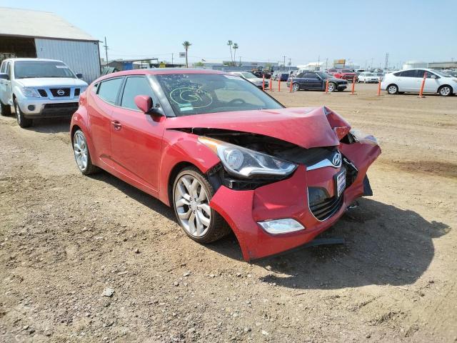 HYUNDAI VELOSTER 2015 with VIN KMHTC6AD4FU243252 - Photo from auction