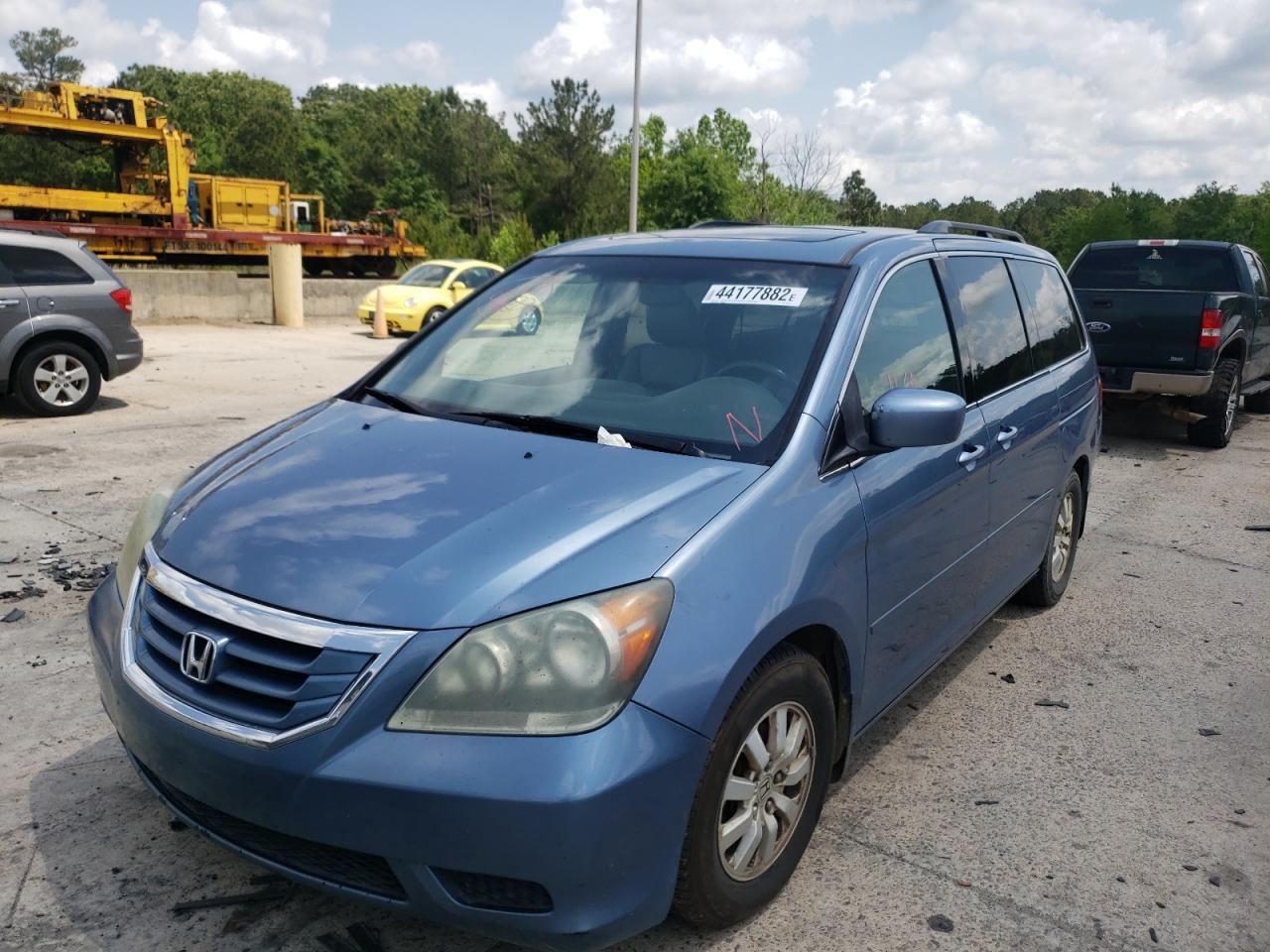 Photo 2 from auction – 2008 HONDA ODYSSEY EX with VIN 5FNRL38788B052815