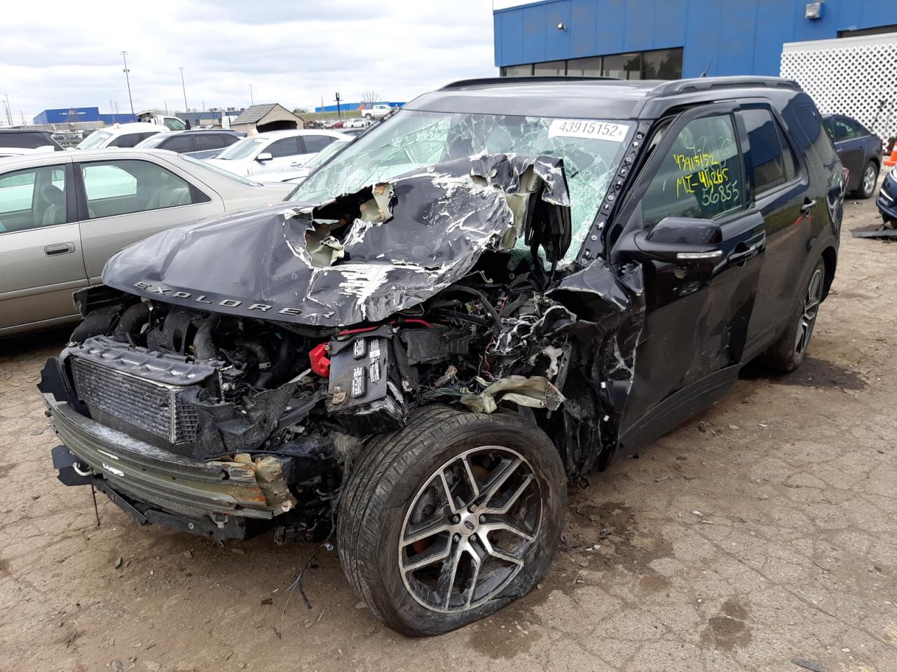 Photo 2 from auction – 2019 FORD EXPLORER S with VIN 1FM5K8GT8KGB37336