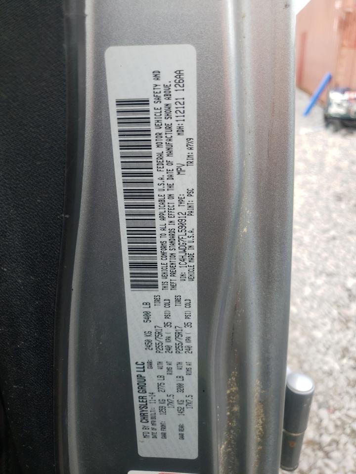 Photo 10 from auction – 2015 JEEP WRANGLER U with VIN 1C4HJWDG7FL590912
