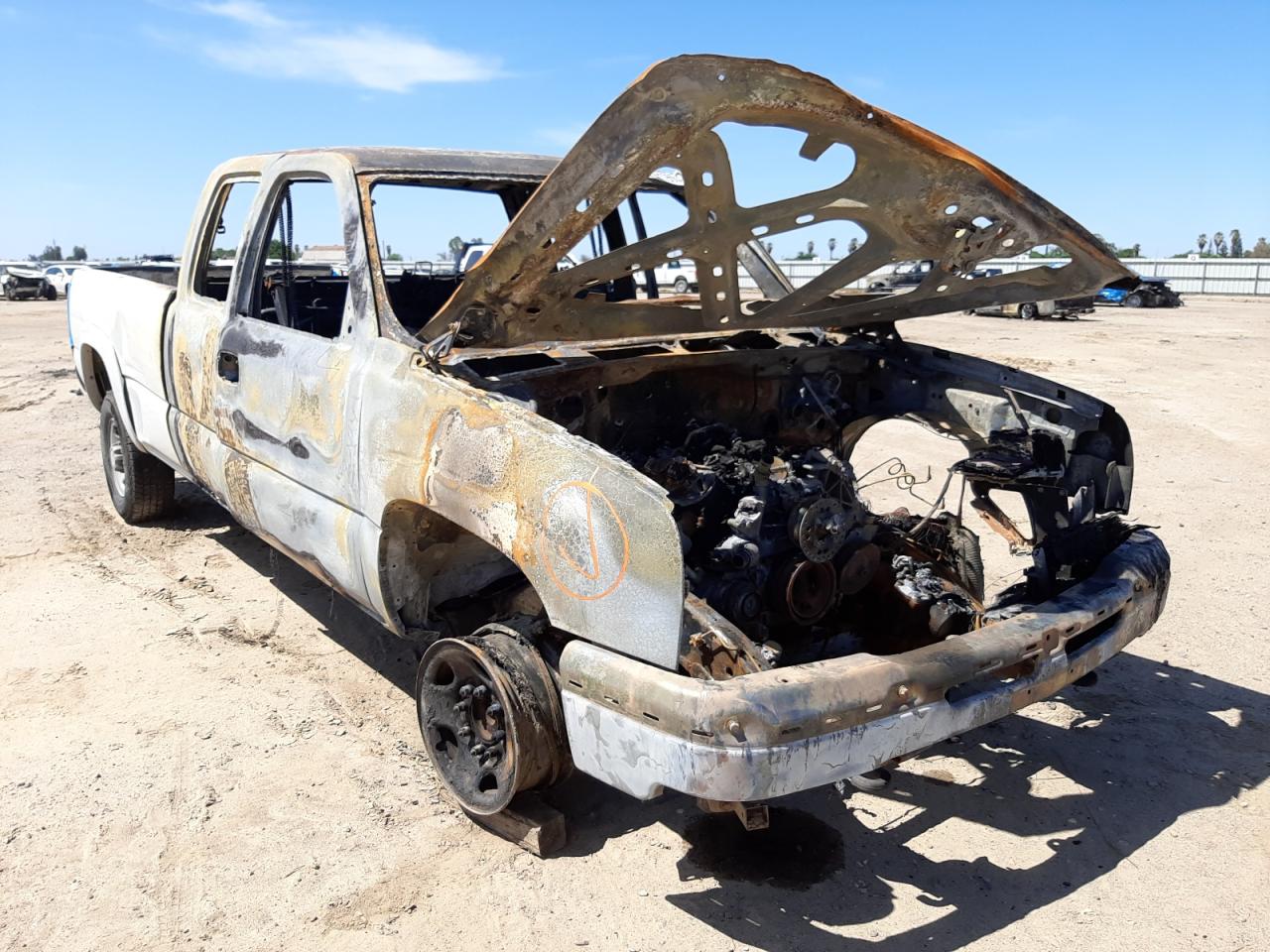 CHEVROLET SILVERADO 2006 with VIN 1GCHC29U16E214454 - Photo from auction