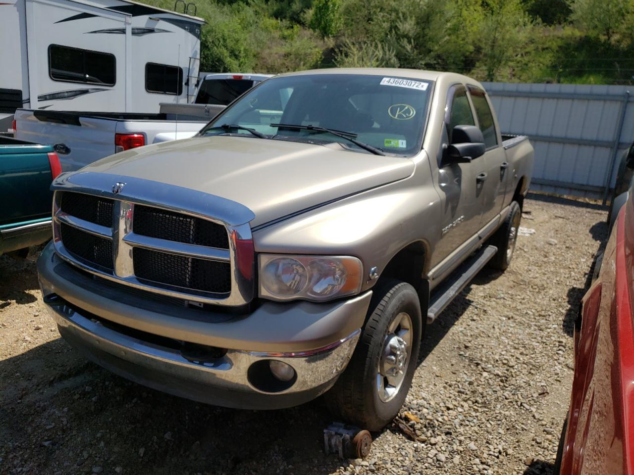 Photo 2 from auction – 2005 DODGE RAM 2500 S with VIN 3D7KS28C75G830867