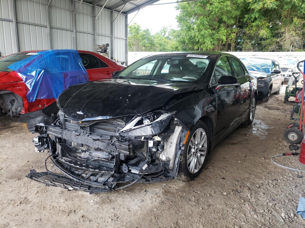 Photo 2 from auction – 2016 LINCOLN MKZ with VIN 3LN6L2GK1GR603999