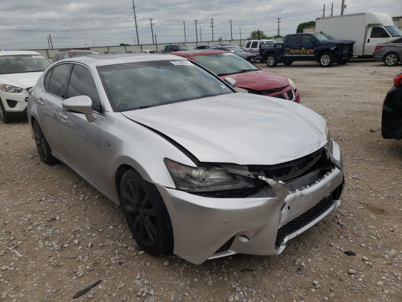 LEXUS GS 350 2013 with VIN JTHBE1BLXD5013983 - Photo from auction