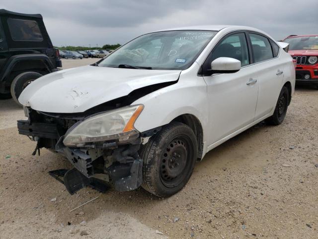 Photo 2 from auction – 2014 NISSAN SENTRA S with VIN 3N1AB7AP1EL640170