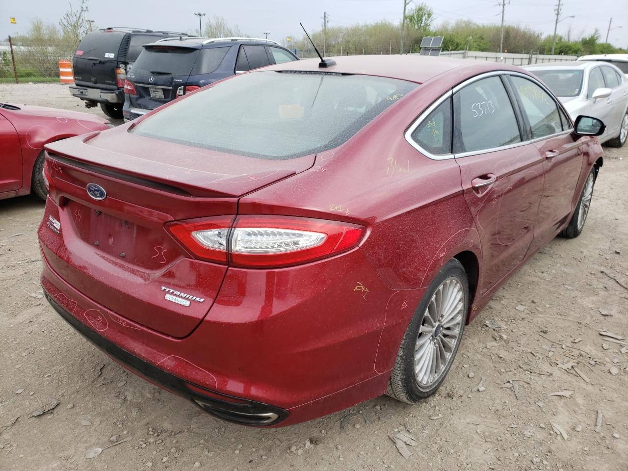 Photo 4 from auction – 2014 FORD FUSION TIT with VIN 3FA6P0K92ER344718