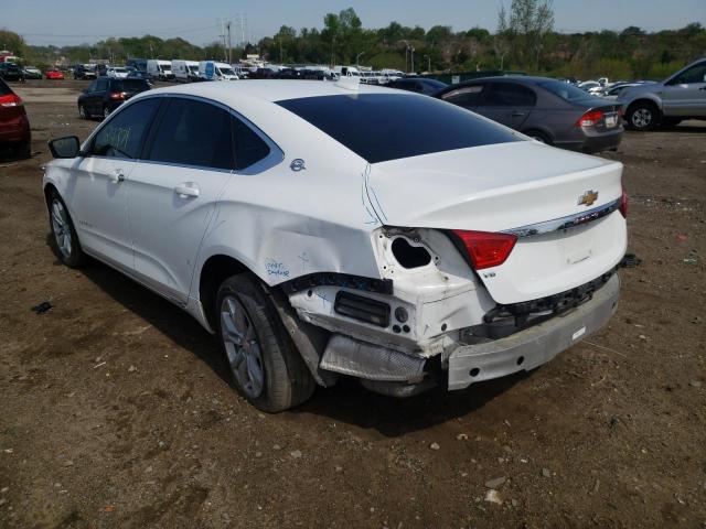Photo 3 from auction – 2017 CHEVROLET IMPALA LT with VIN 2G1105S39H9139711
