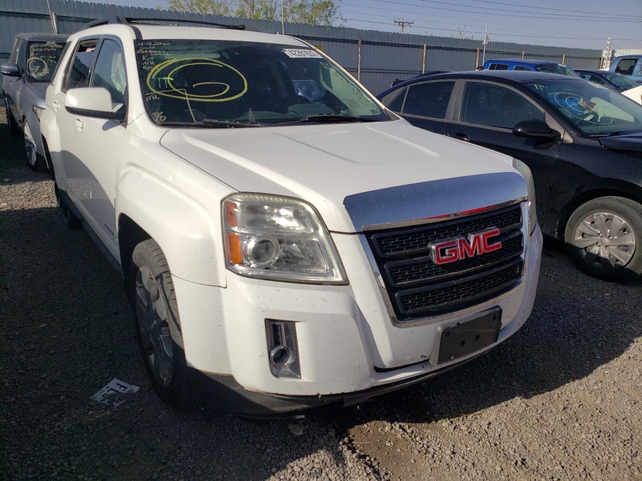 GMC TERRAIN SL 2013 with VIN 2GKFLUE37D6319294 - Photo from auction