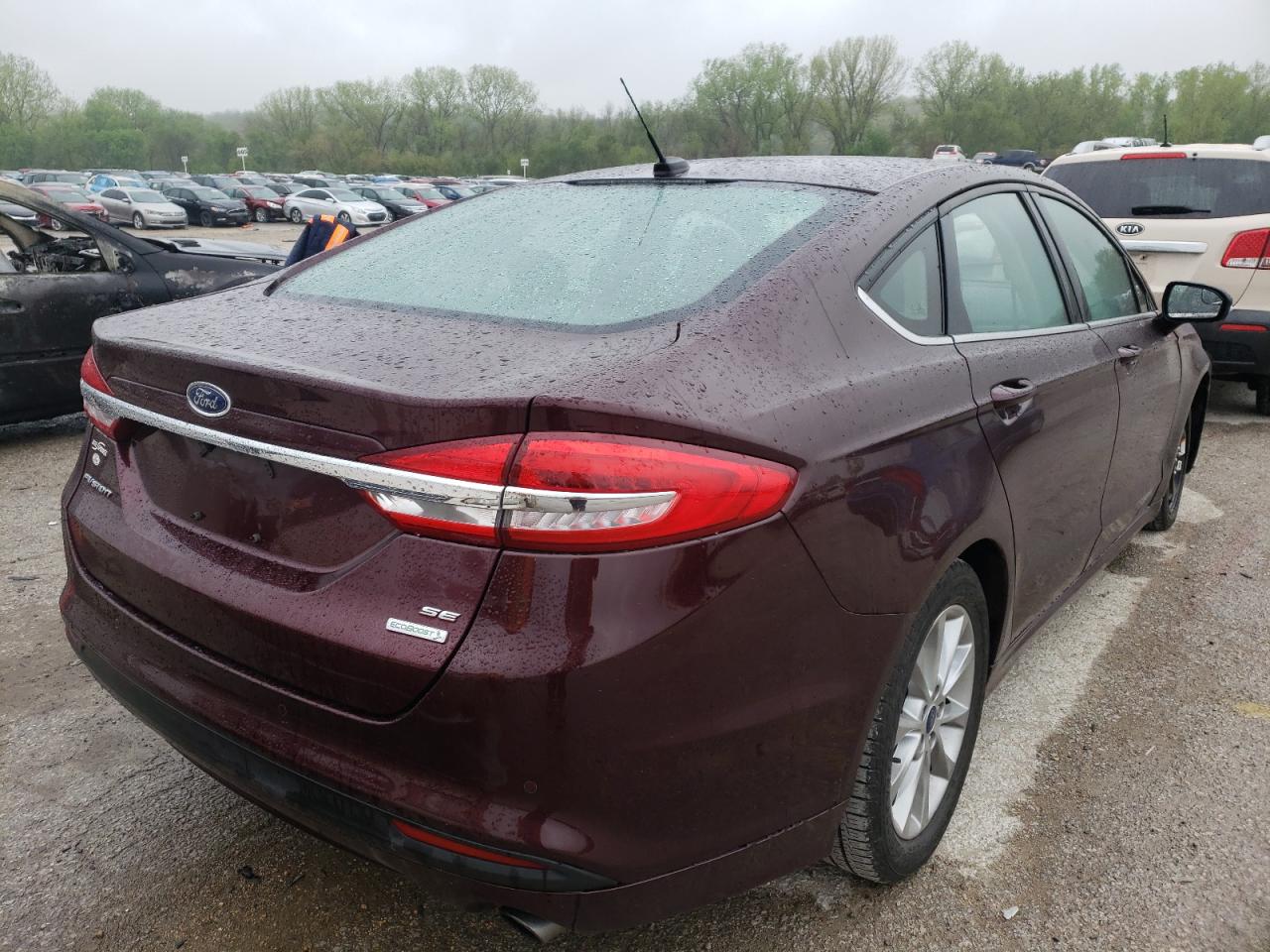Photo 4 from auction – 2017 FORD FUSION SE with VIN 3FA6P0HDXHR274451