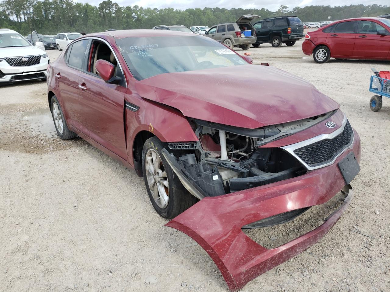Photo 1 from auction – 2013 KIA OPTIMA EX with VIN 5XXGN4A74DG146277