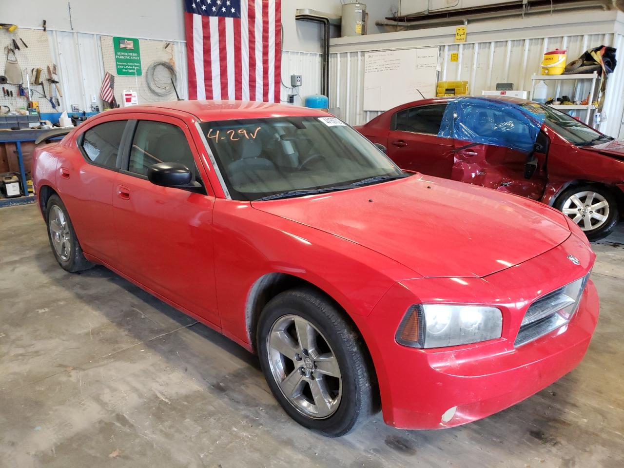DODGE CHARGER SX 2008 with VIN 2B3KA33G38H259347 - Photo from auction