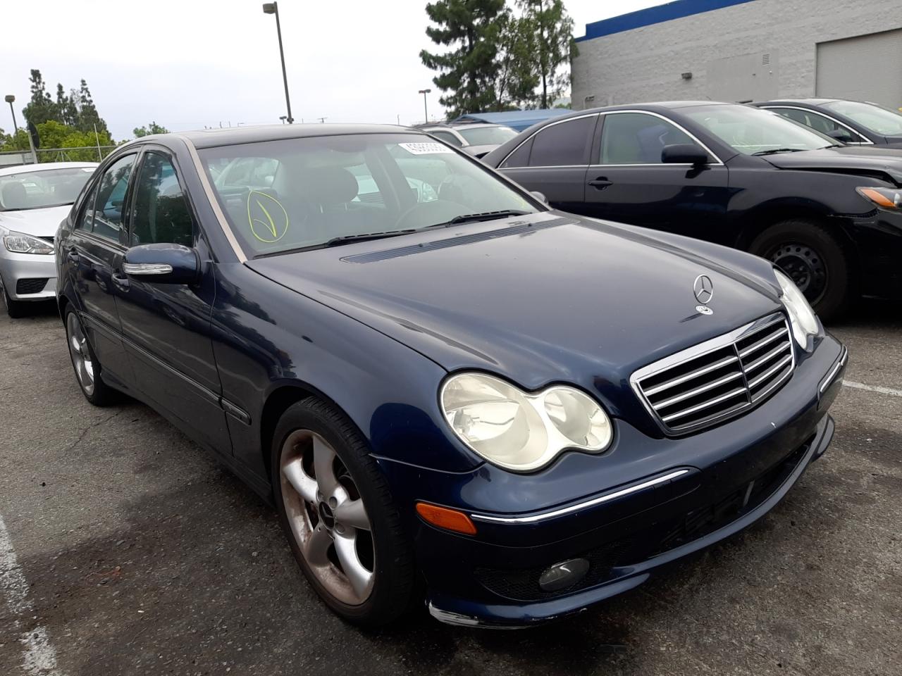 MERCEDES-BENZ C-CLASS 2005 with VIN WDBRF40J35A776242 - Photo from auction