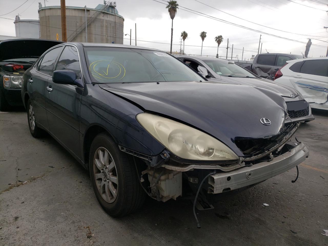 LEXUS ES 300 2002 with VIN JTHBF30G125009736 - Photo from auction