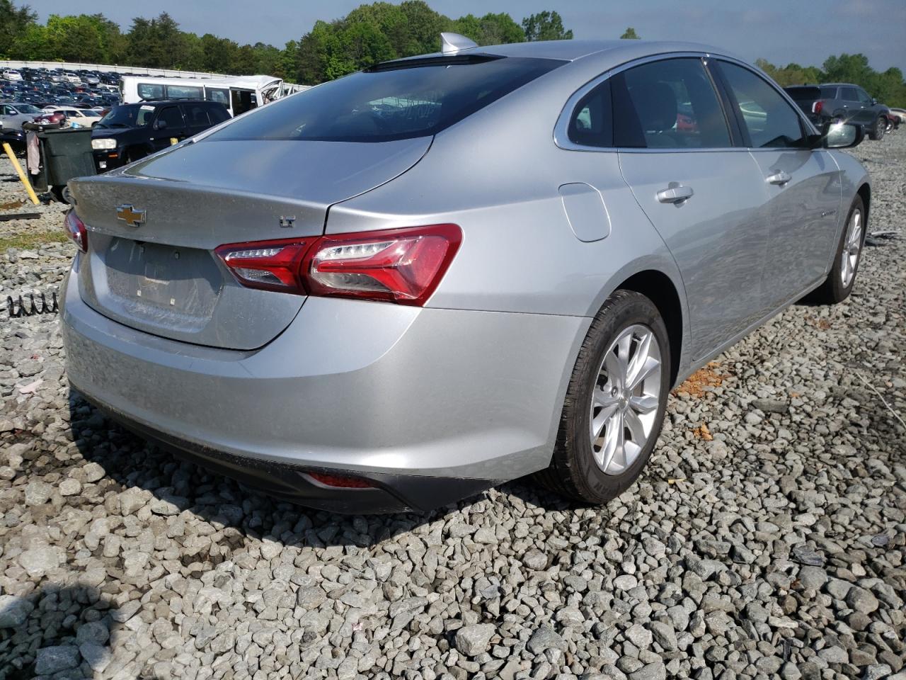 Photo 4 from auction – 2020 CHEVROLET MALIBU LT with VIN 1G1ZD5ST2LF062087