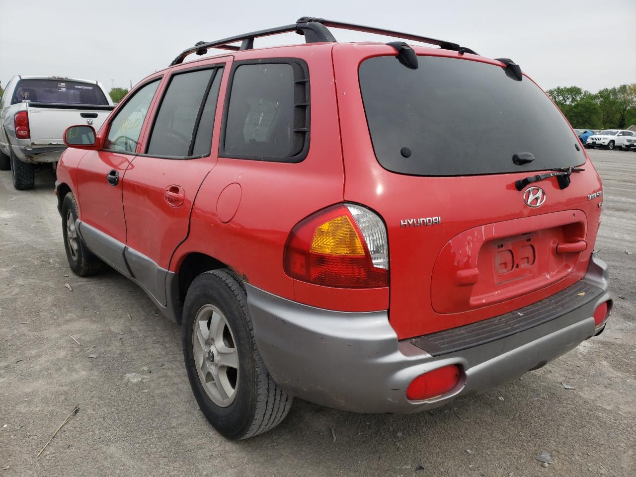 Photo 3 from auction – 2003 HYUNDAI SANTA FE G with VIN KM8SC13D13U535352