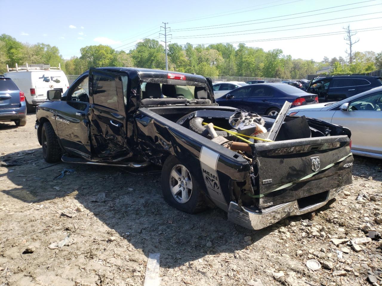 Photo 3 from auction – 2012 DODGE RAM 1500 S with VIN 1C6RD7GT1CS121267