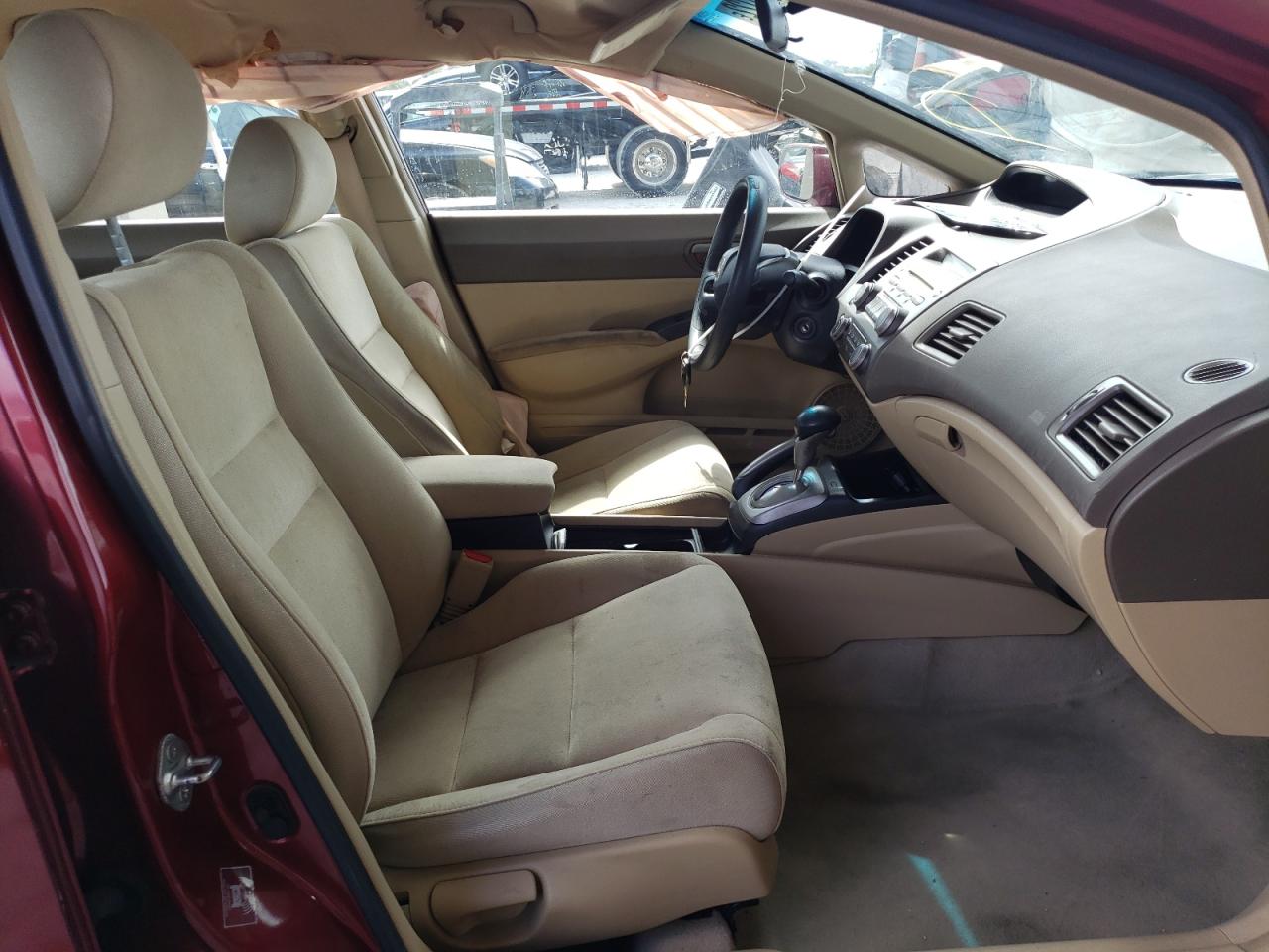 Photo 5 from auction – 2008 HONDA CIVIC LX with VIN 2HGFA16538H537261