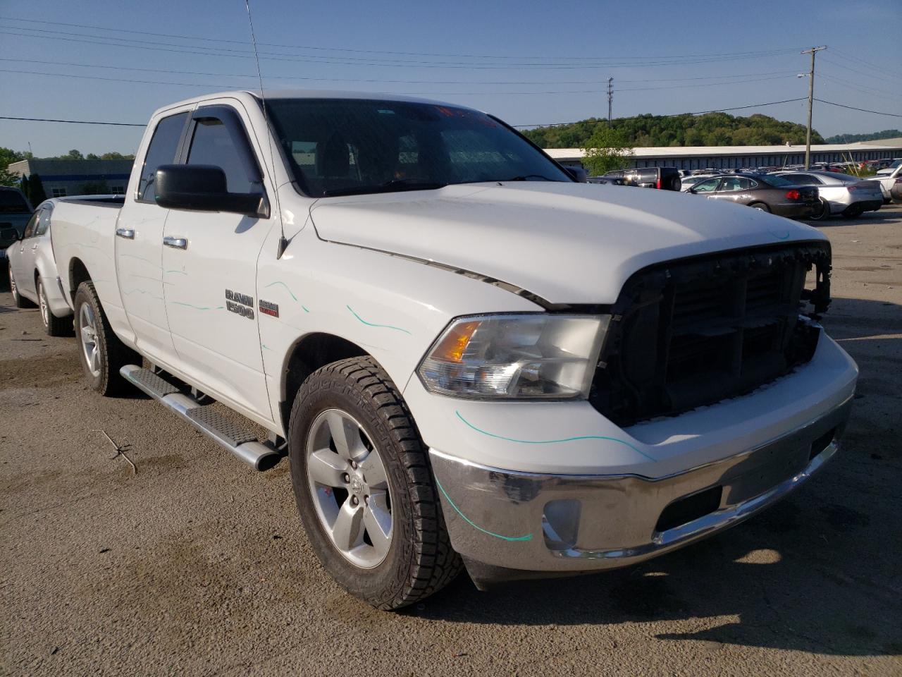 RAM 1500 SLT 2014 with VIN 1C6RR7GT3ES288671 - Photo from auction