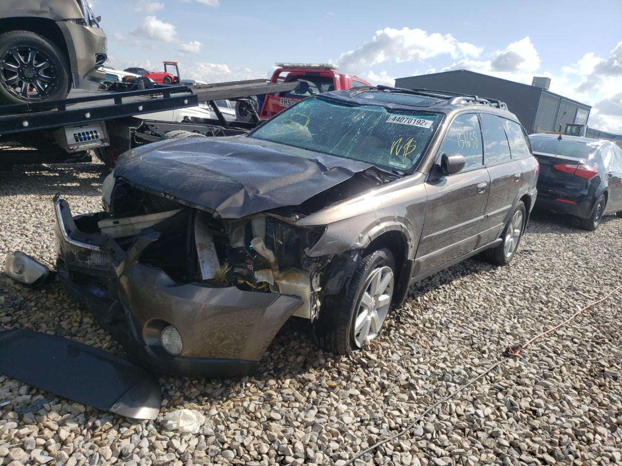 Photo 2 from auction – 2008 SUBARU OUTBACK 2. with VIN 4S4BP62C587303157