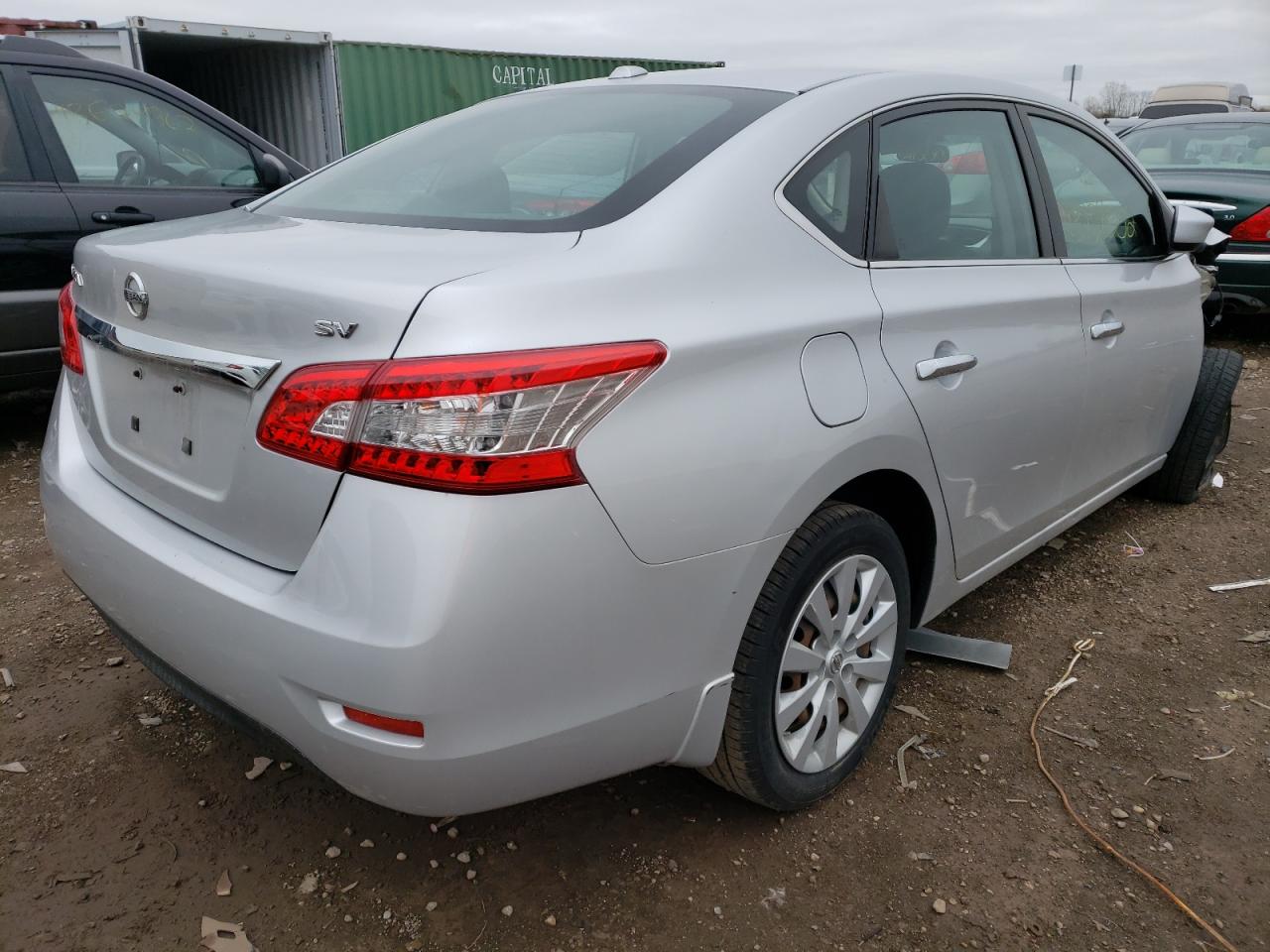 Photo 4 from auction – 2015 NISSAN SENTRA S with VIN 3N1AB7AP4FL628354