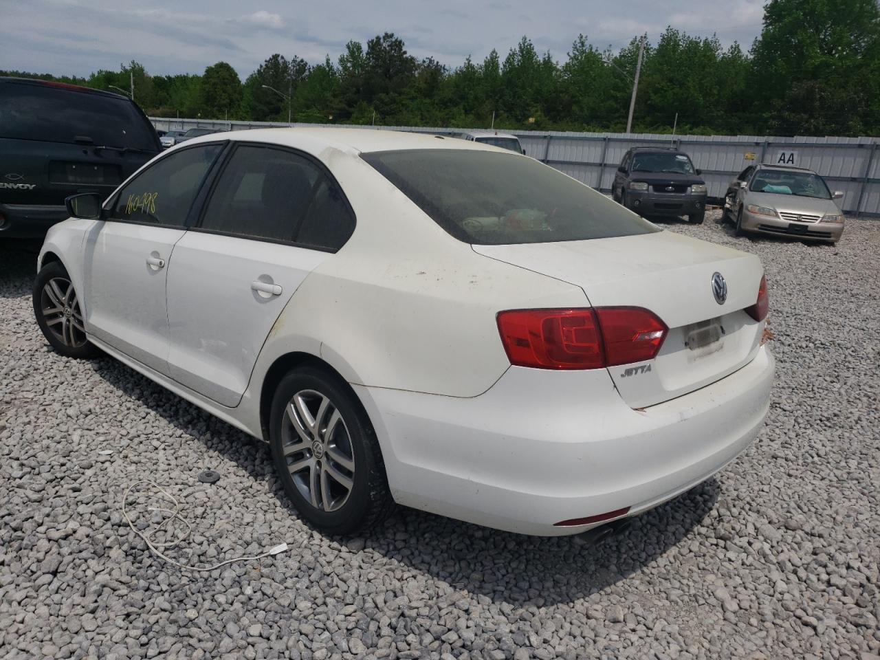 Photo 3 from auction – 2011 VOLKSWAGEN JETTA BASE with VIN 3VW2K7AJ6BM364830
