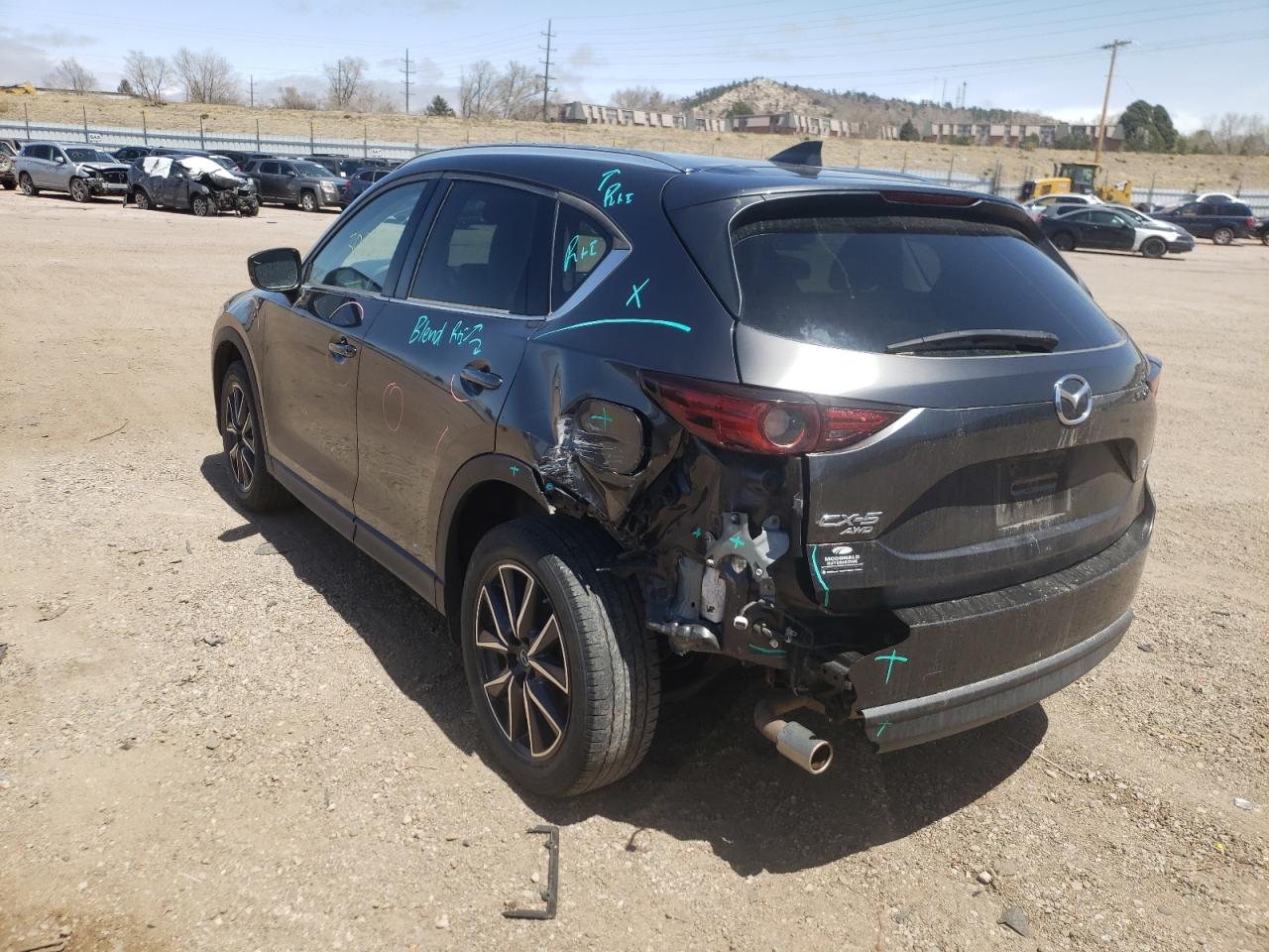 Photo 3 from auction – 2018 MAZDA CX-5 GRAND with VIN JM3KFBDM1J0336524