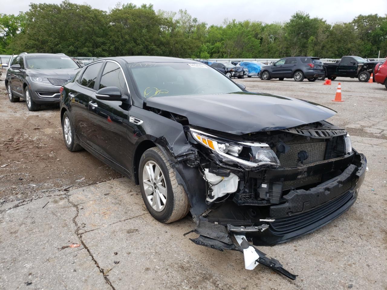 KIA OPTIMA LX 2016 with VIN 5XXGT4L38GG109737 - Photo from auction