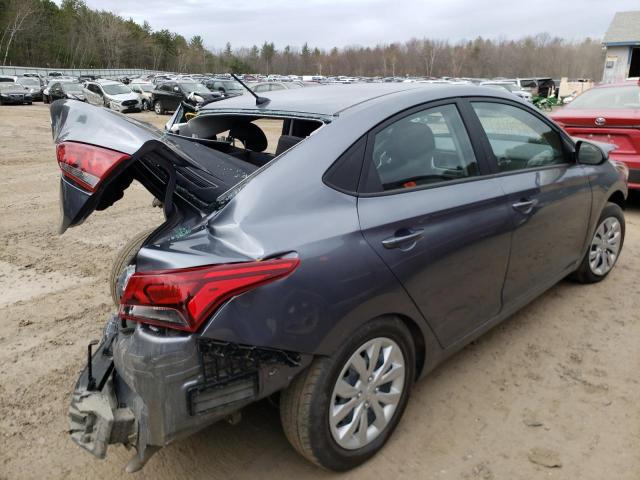 Photo 4 from auction – 2020 HYUNDAI ACCENT SE with VIN 3KPC24A62LE122744