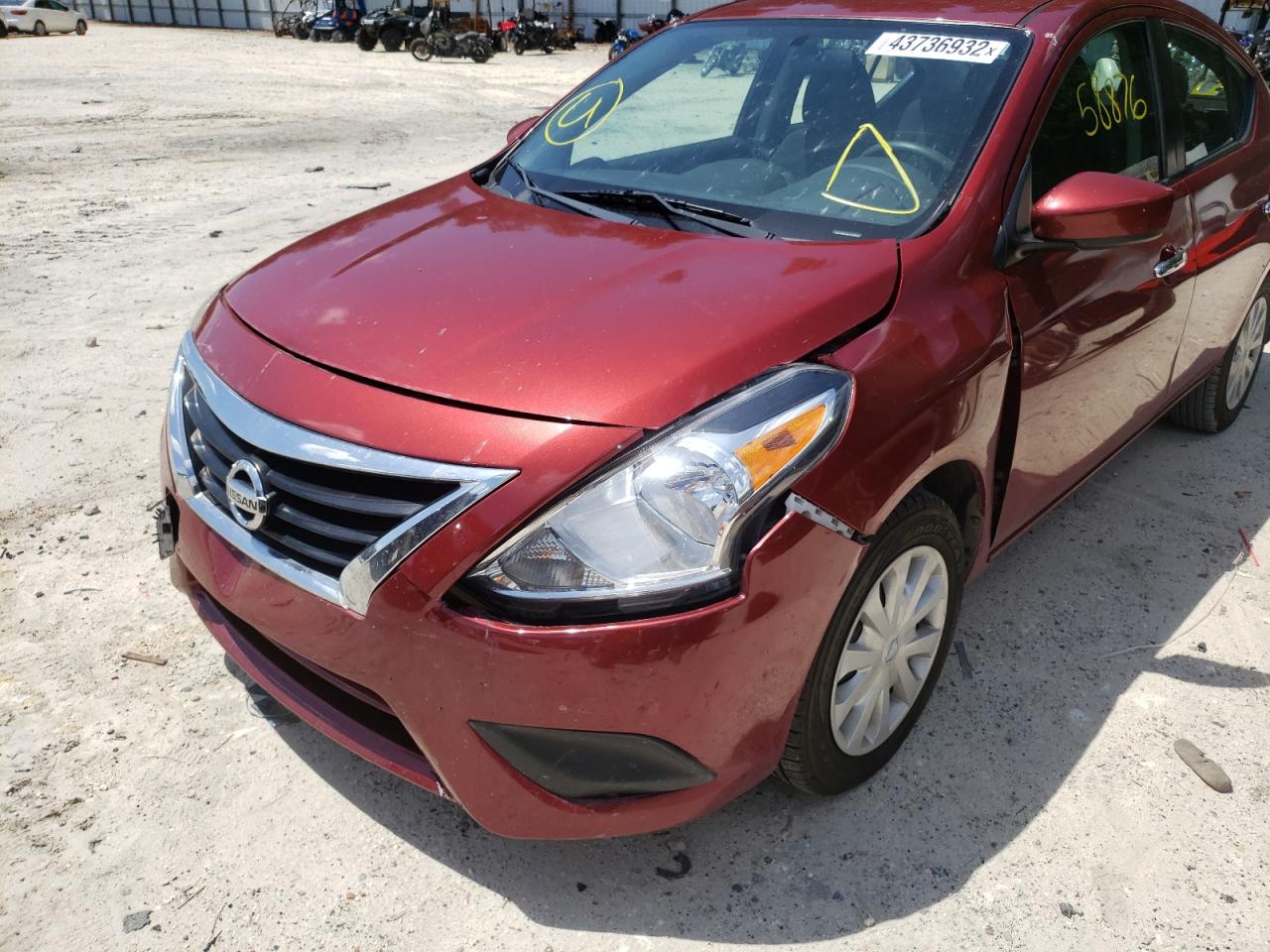 Photo 9 from auction – 2018 NISSAN VERSA S with VIN 3N1CN7AP2JL820915