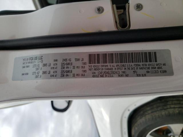 Photo 10 from auction – 2020 JEEP CHEROKEE L with VIN 1C4PJMDX6LD562413