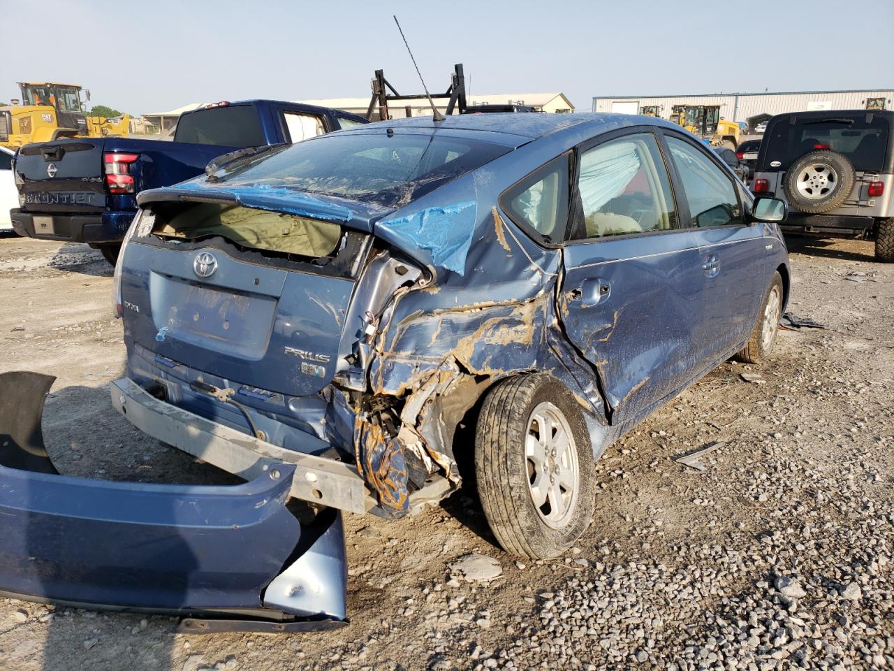 Photo 4 from auction – 2007 TOYOTA PRIUS with VIN JTDKB20U477088442