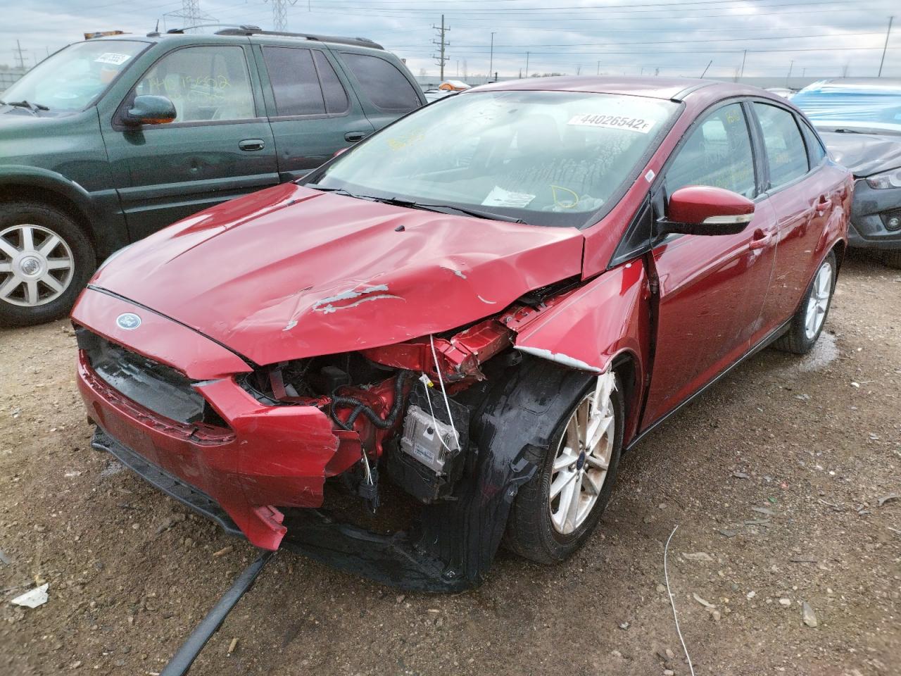 Photo 2 from auction – 2015 FORD FOCUS SE with VIN 1FADP3F24FL216406