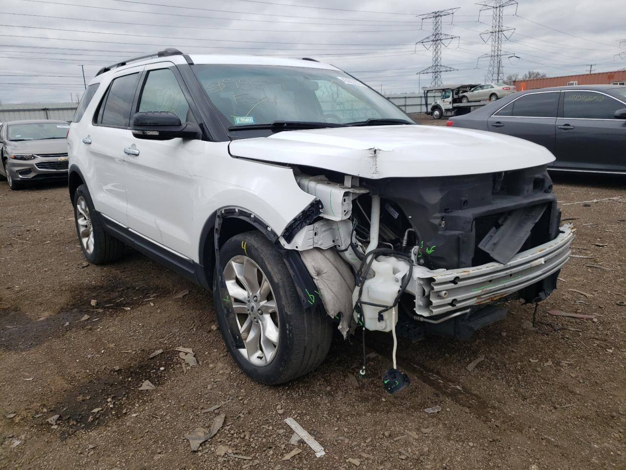 FORD EXPLORER X 2015 with VIN 1FM5K8D82FGA81643 - Photo from auction