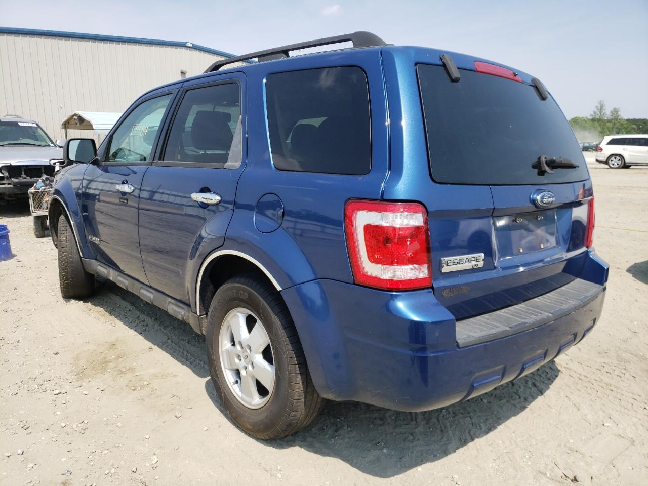 Photo 3 from auction – 2008 FORD ESCAPE XLT with VIN 1FMCU03Z08KD91223