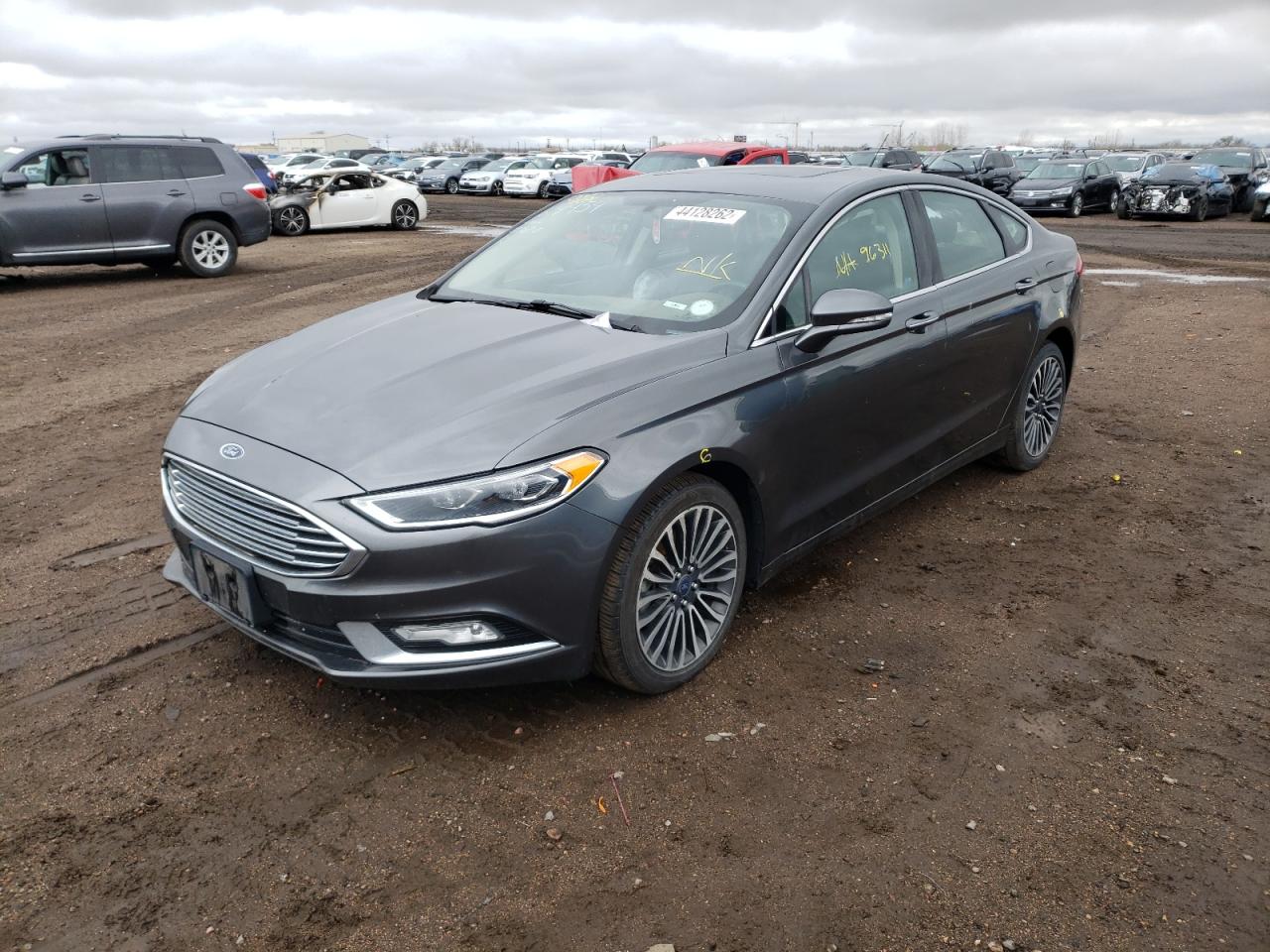 Photo 2 from auction – 2017 FORD FUSION SE with VIN 3FA6P0T98HR257828