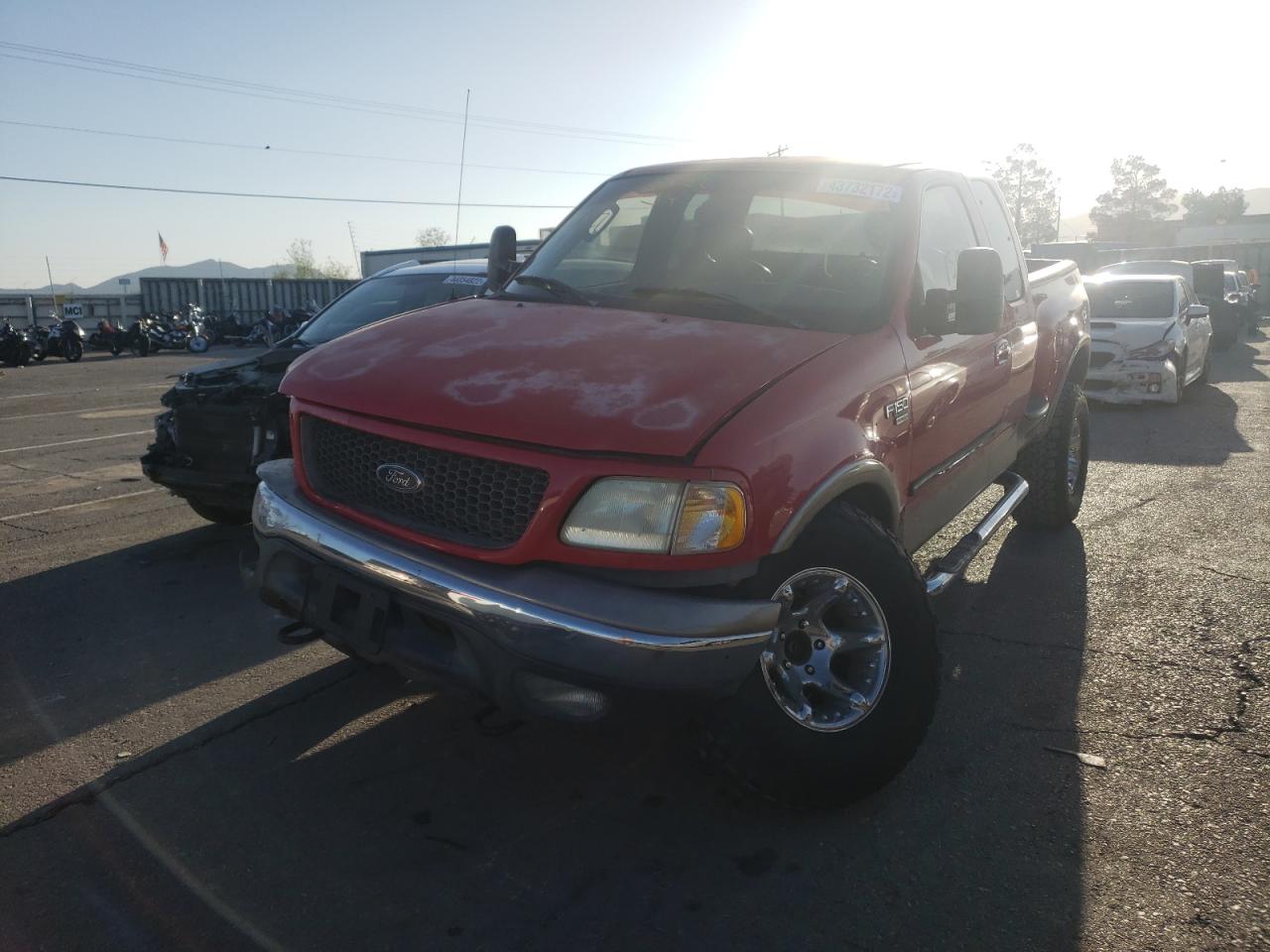 Photo 9 from auction – 2003 FORD F150 with VIN 1FTRX08L53KC59660