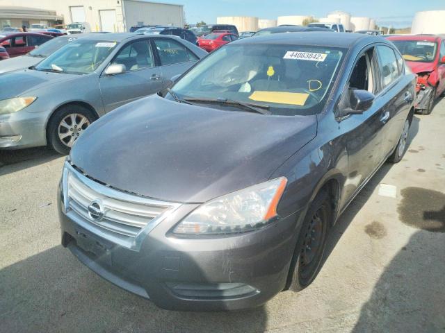 Photo 2 from auction – 2013 NISSAN SENTRA S with VIN 3N1AB7AP1DL728182