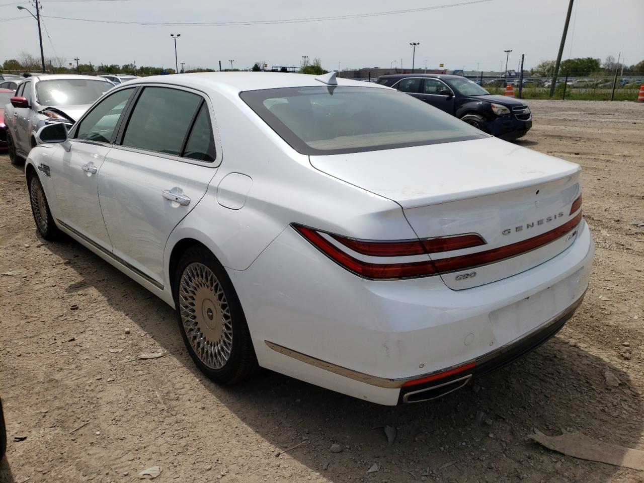 Photo 3 from auction – 2022 GENESIS G90 ULTIMA with VIN KMTF54PH9NU093536