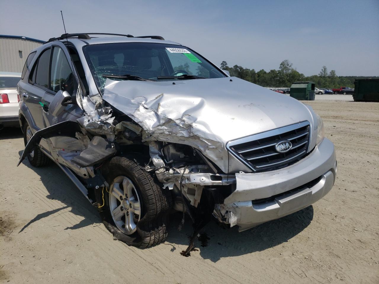 KIA SORENTO EX 2007 with VIN KNDJD736975707161 - Photo from auction