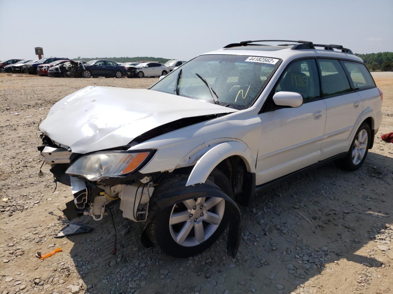 Photo 2 from auction – 2008 SUBARU OUTBACK 2. with VIN 4S4BP62C987303095