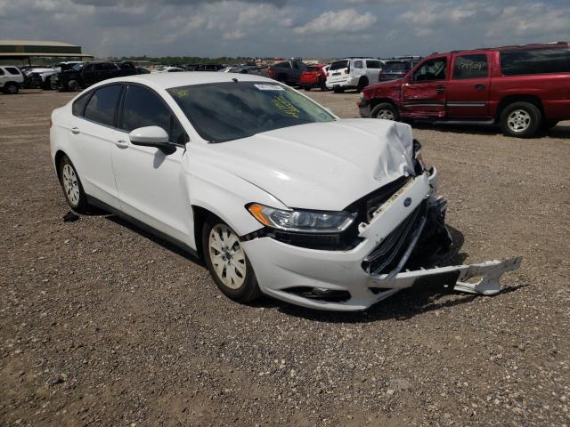 FORD FUSION S 2013 with VIN 3FA6P0G76DR323375 - Photo from auction