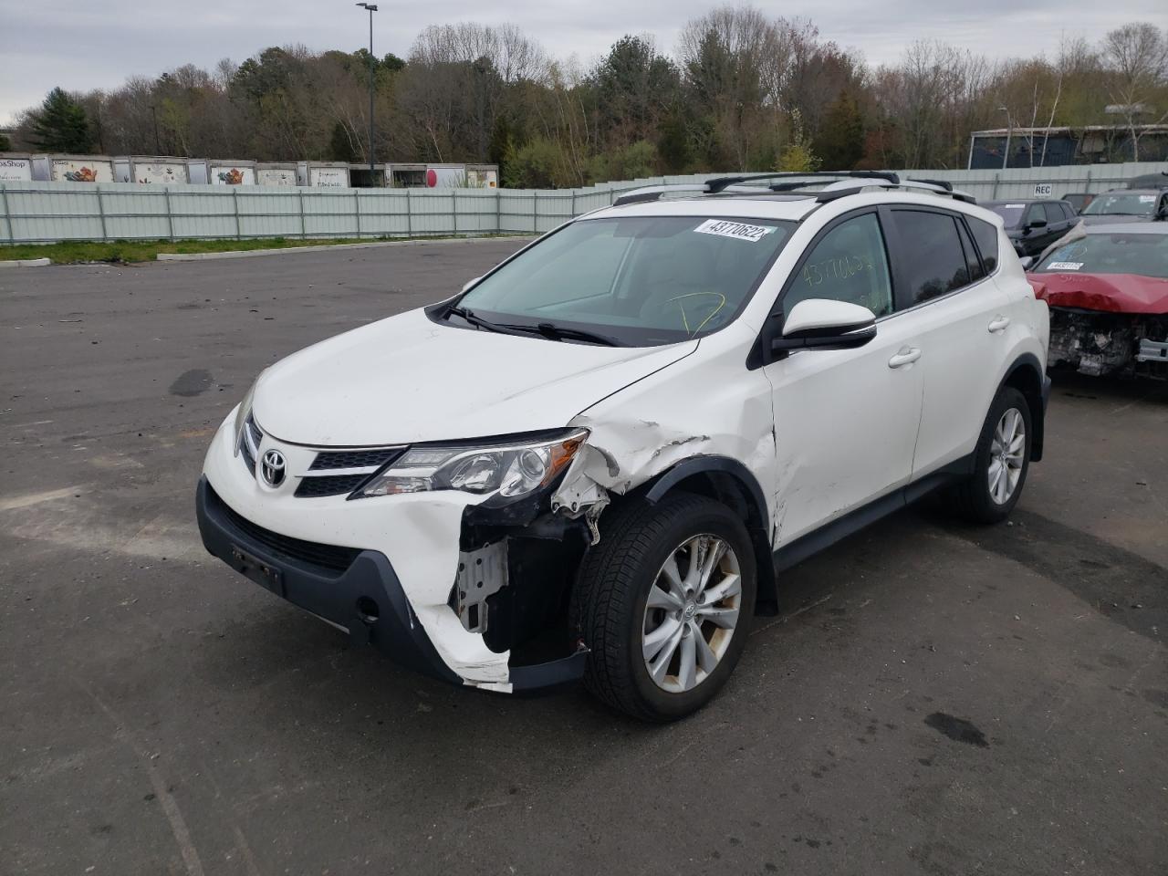 Photo 2 from auction – 2013 TOYOTA RAV4 LIMIT with VIN 2T3DFREV7DW113938