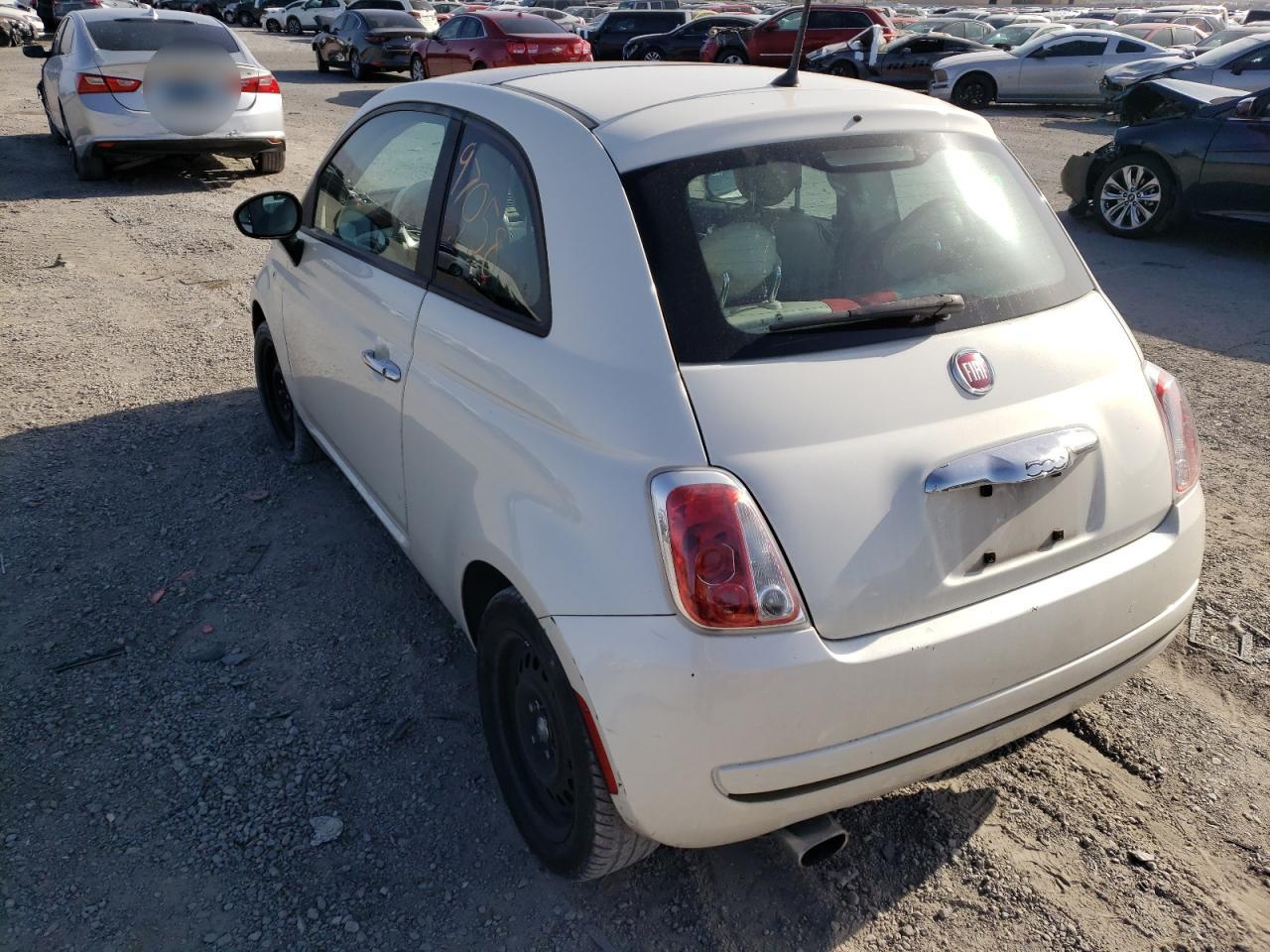 Photo 3 from auction – 2013 FIAT 500 POP with VIN 3C3CFFAR9DT693188