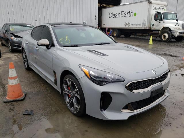 KIA STINGER GT 2018 with VIN KNAE55LC5J6033338 - Photo from auction