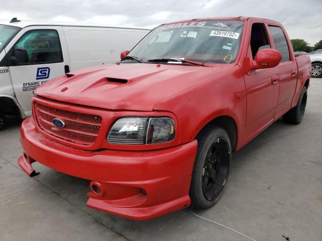 Photo 2 from auction – 2002 FORD F150 SUPER with VIN 1FTRW07L92KC44680