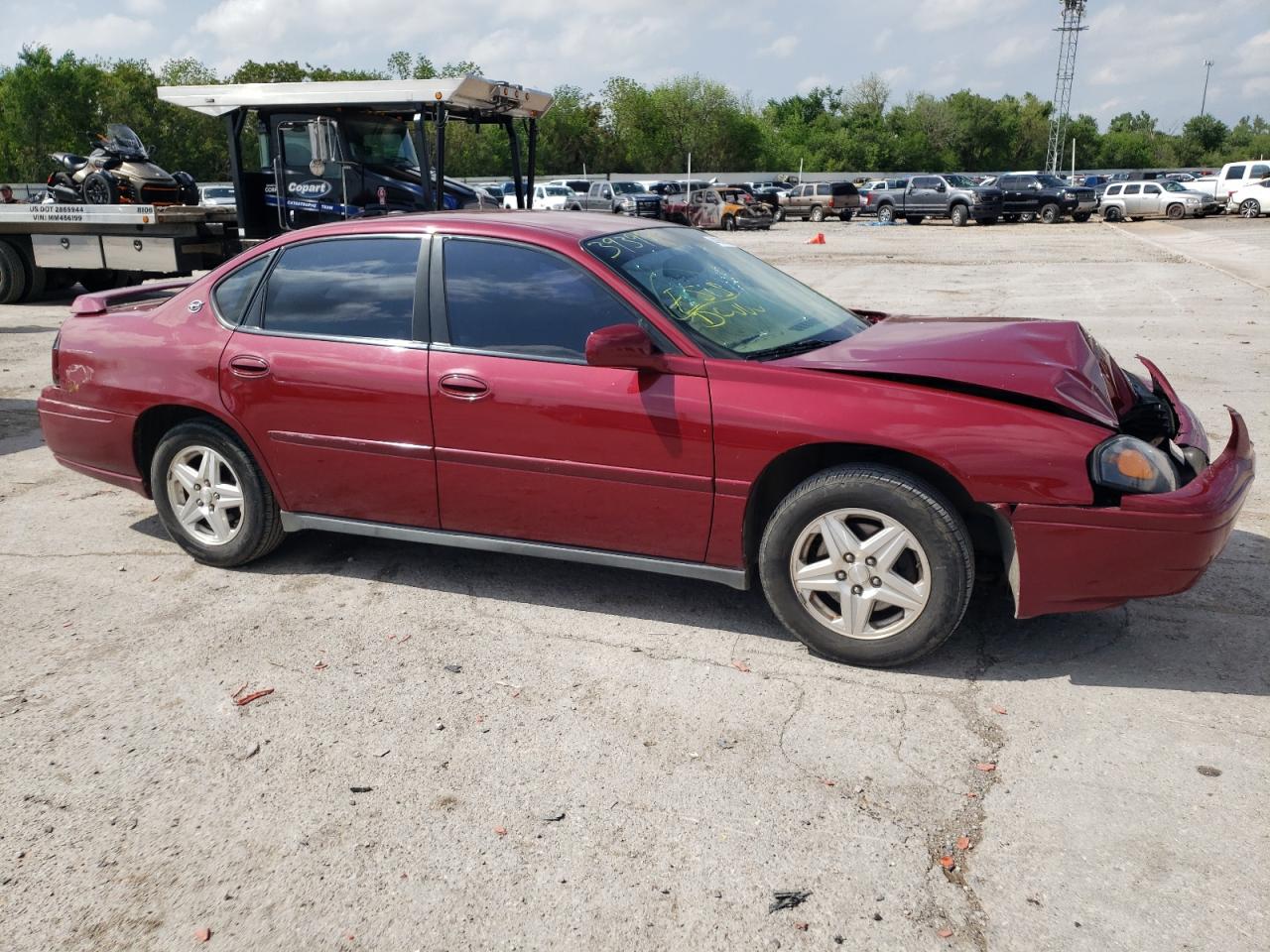 CHEVROLET IMPALA 2005 with VIN 2G1WF52E759393998 - Photo from auction