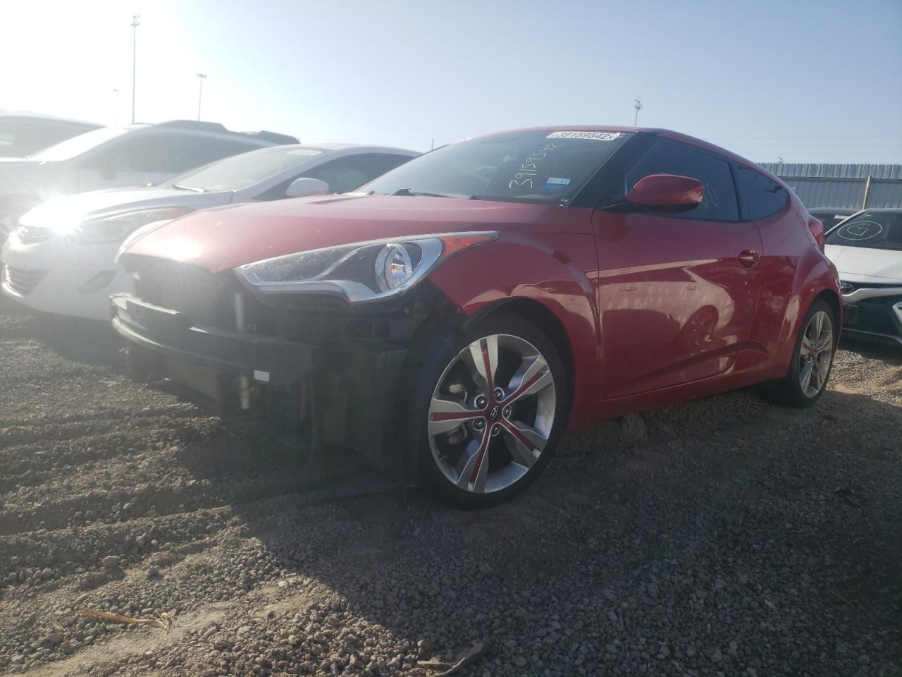 Photo 2 from auction – 2016 HYUNDAI VELOSTER with VIN KMHTC6AD6GU252939