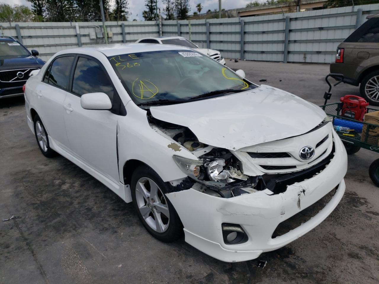 TOYOTA COROLLA BA 2012 with VIN 5YFBU4EE2CP015621 - Photo from auction